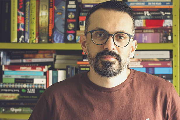 Rafael Hoffmann, autor de Tesouros e Maldições.