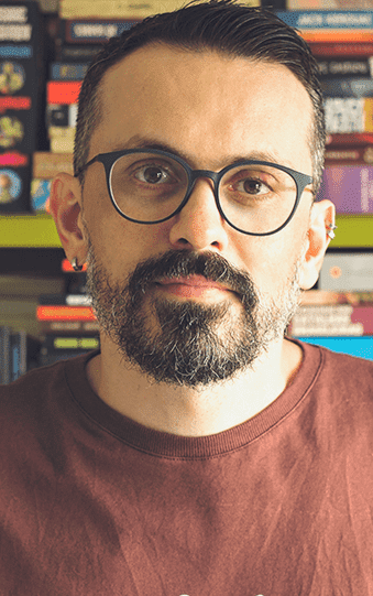 Rafael Hoffmann, autor de Tesouros e Maldições.